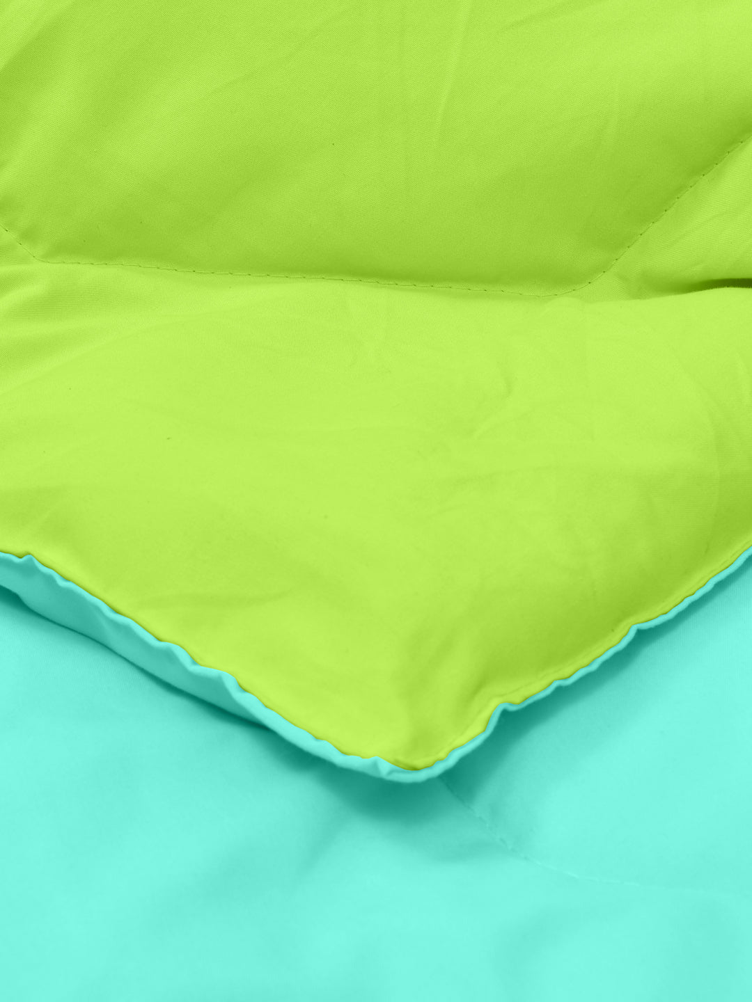 Babies & Kids All Season Reversible Comforter; 200 GSM; Green & Sea Green