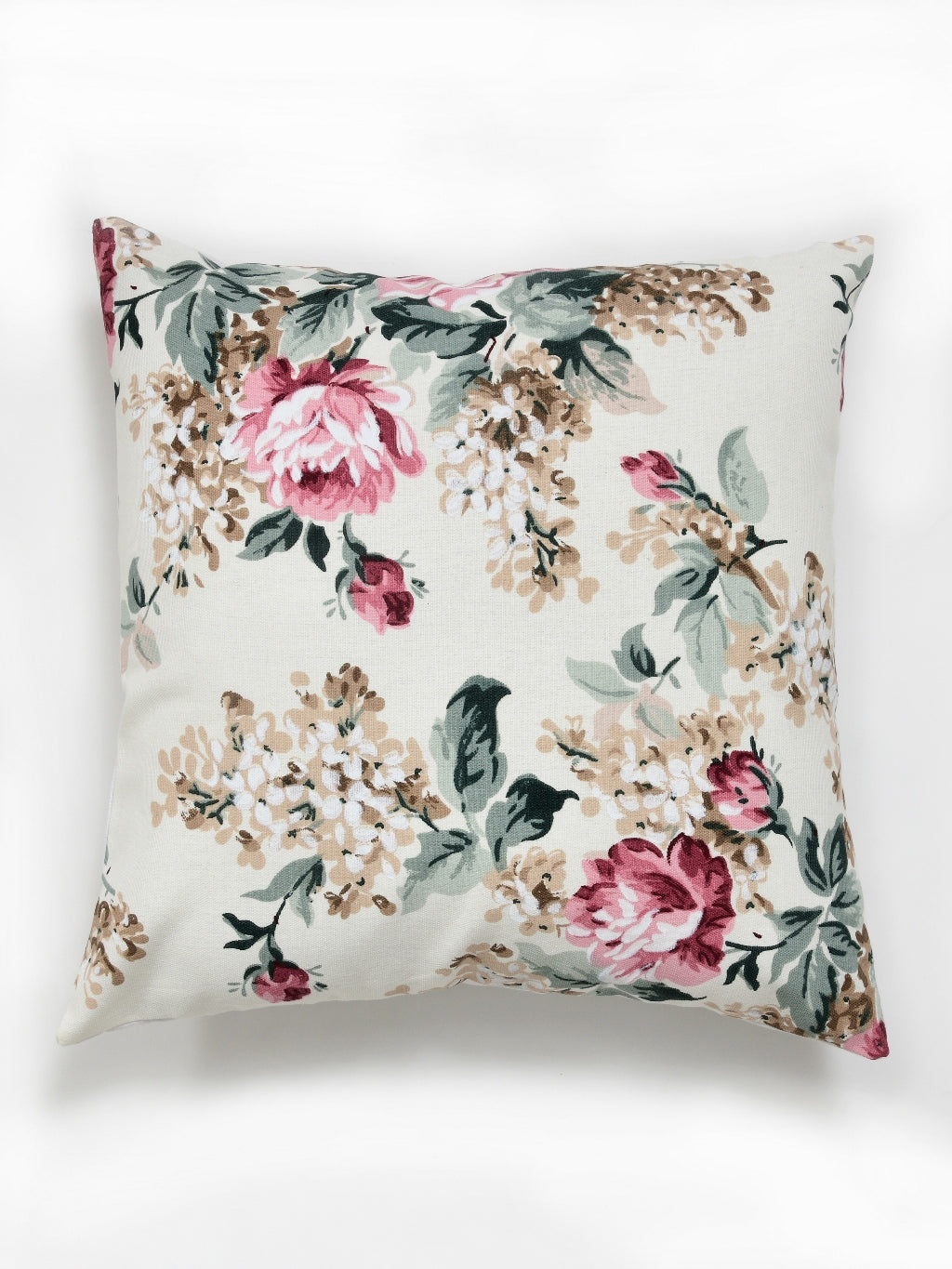Vivid Blossom Floral Printed Cotton 22x22 Inch Cushion Covers Pack of 2