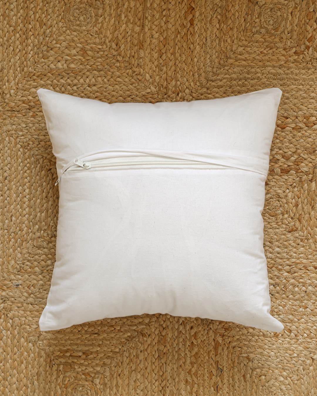 Duck Cotton Decorative Cushion Covers Sage Green Floral | Set of 5 Cushion Covers 20x20 Inch