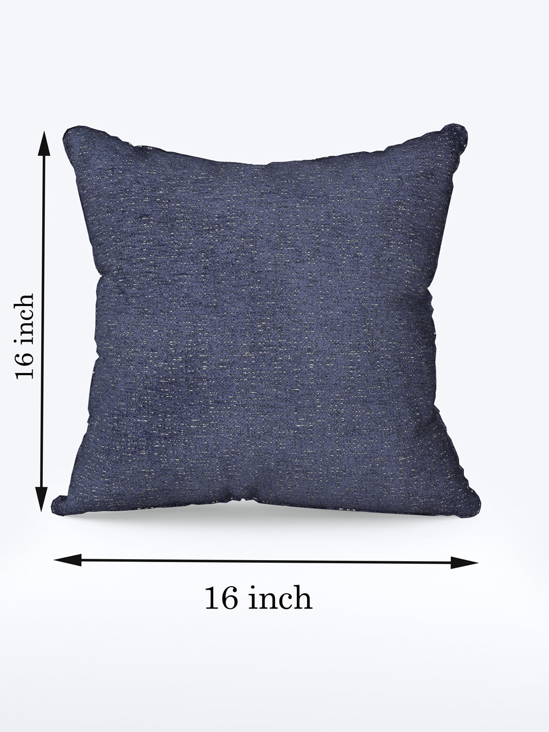 Cotton Cushion Cover; Berry Blue