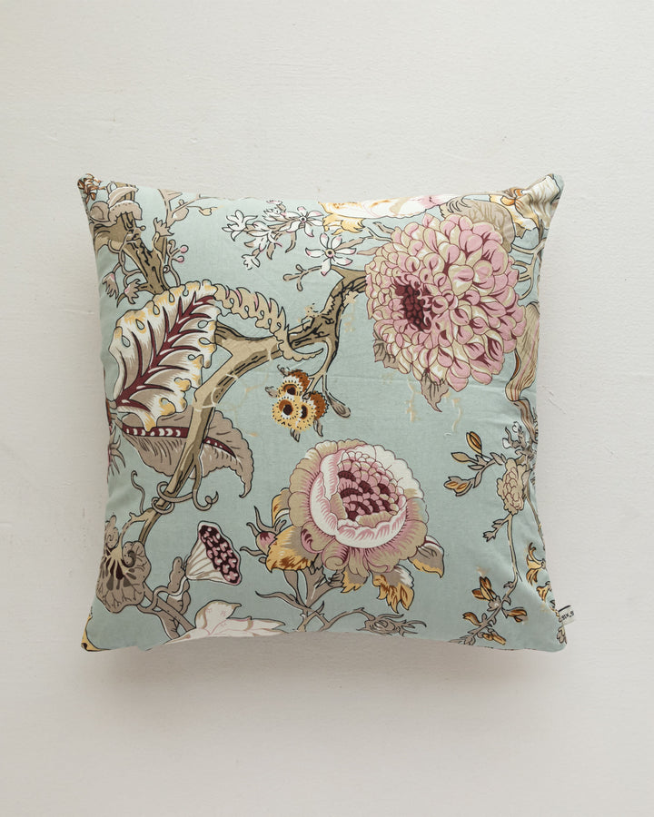 The Home Story Premium Cotton Decorative Throw Cushion Covers For Sofa Living Room ; Set Of 2; 16x16 Inches; Blush Green