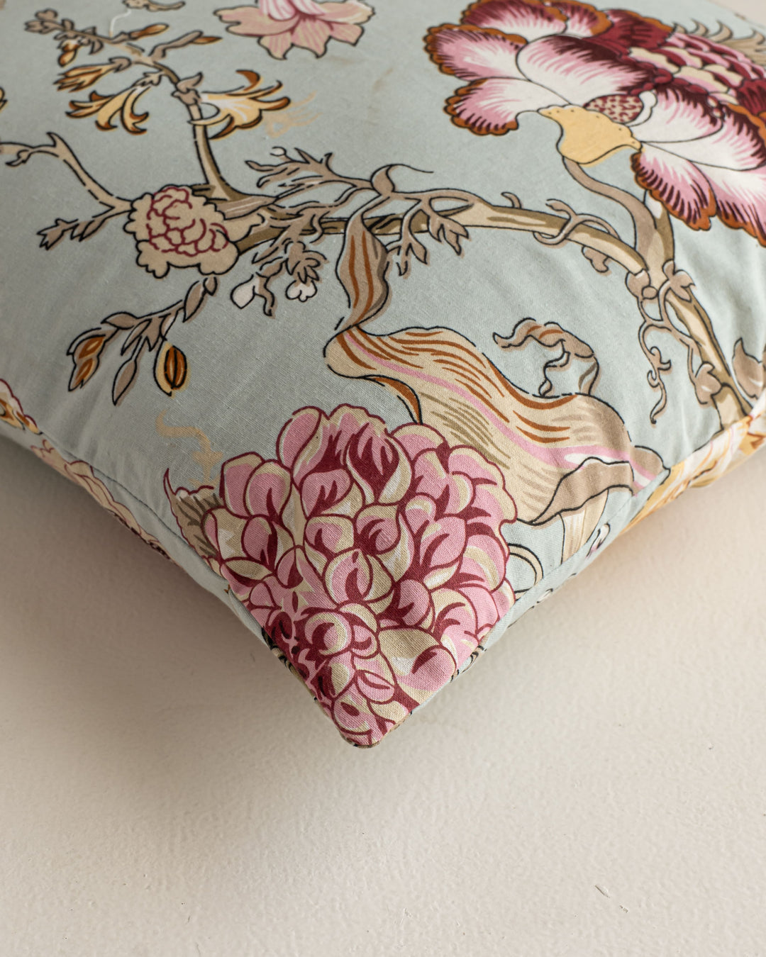 The Home Story Premium Cotton Decorative Throw Cushion Covers For Sofa Living Room ; Set Of 2; 16x16 Inches; Blush Green