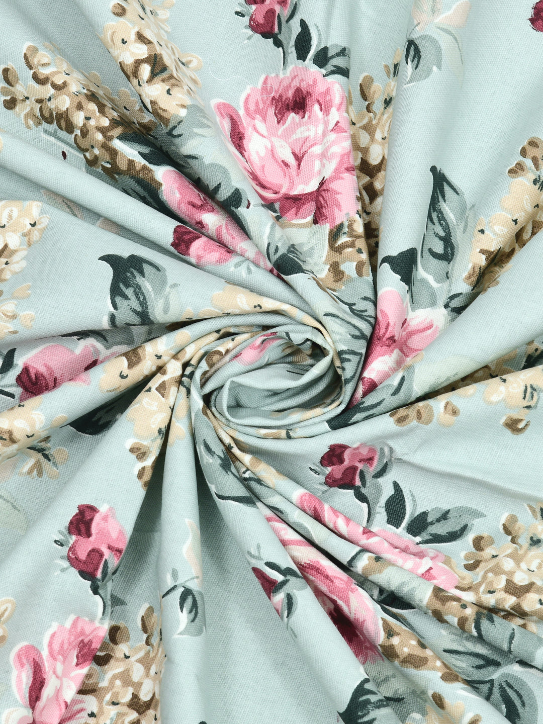 The Home Story 100% Cotton Table Cloth; Floral Embrace