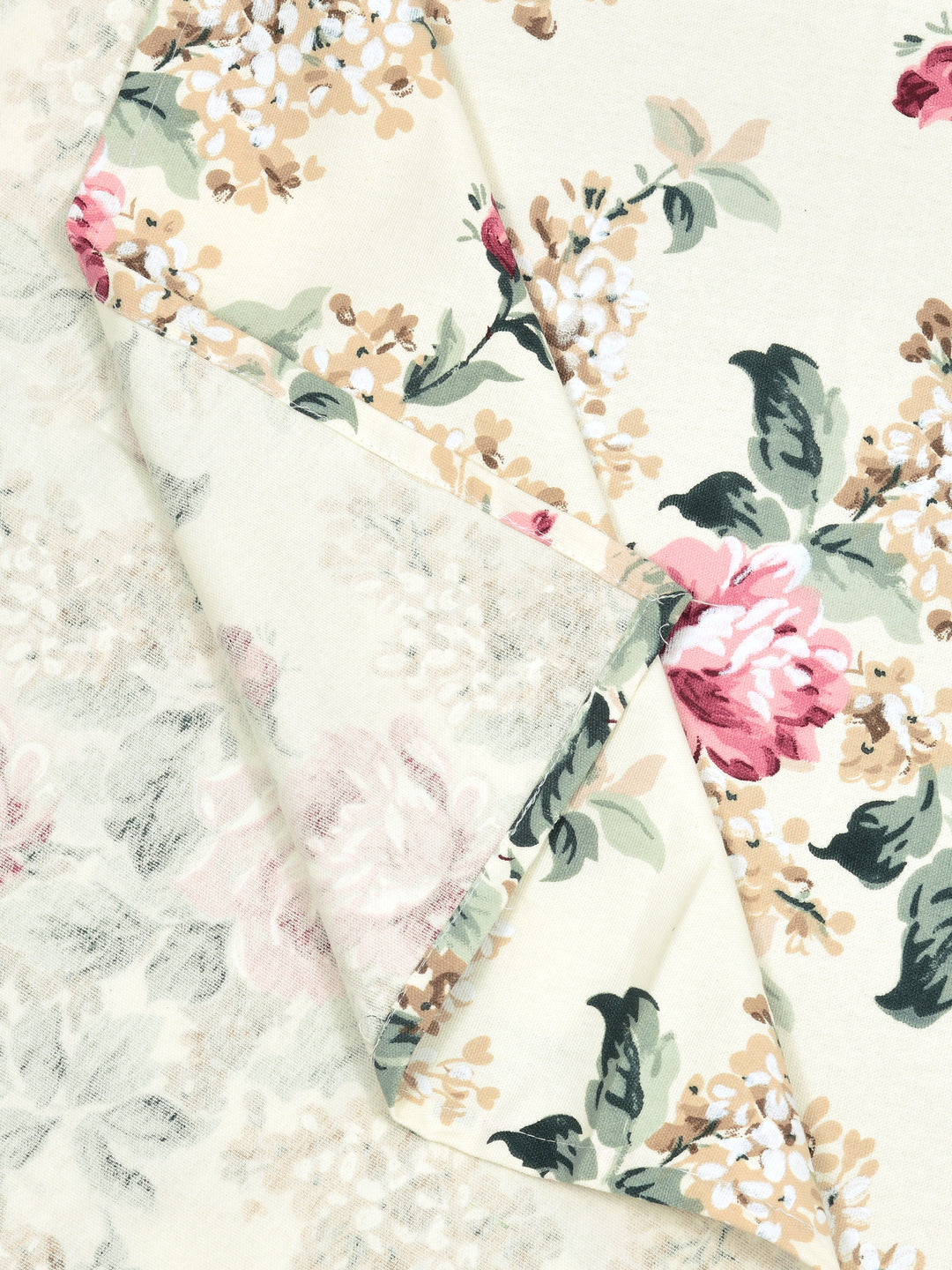 The Home Story 100% Cotton Table Cloth; Vivid Blossom