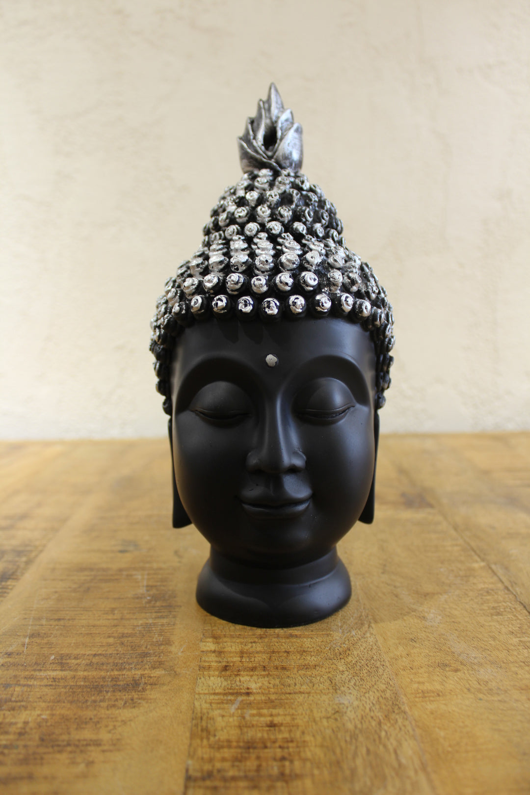 Artefact; Black Buddha Big Face; Silver