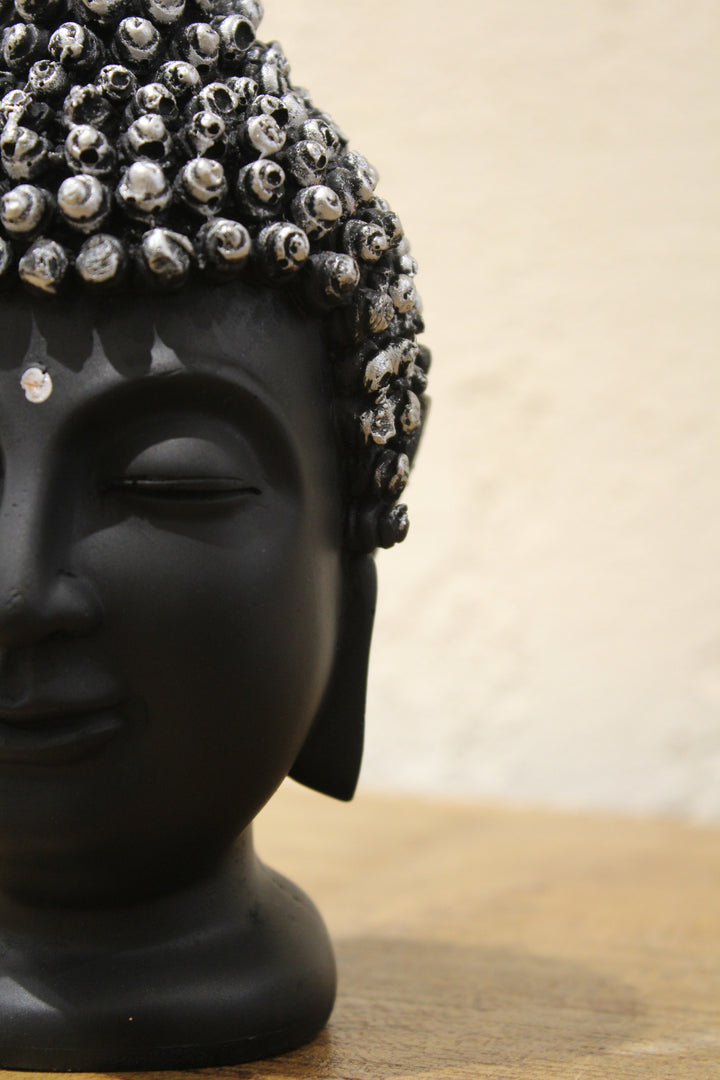 Artefact; Small Buddha Face; Silver