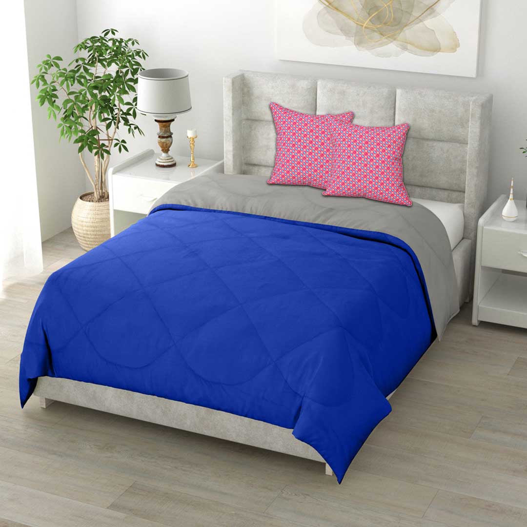 Single comforter | Free 2 cushion covers