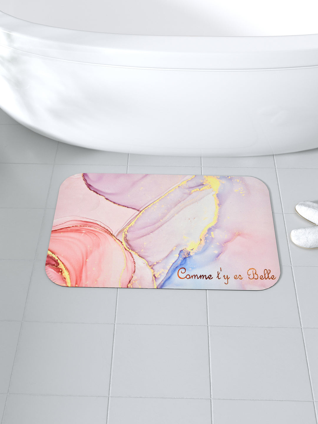 Bath Mat Super Absorbent Anti Slip; Design 72013