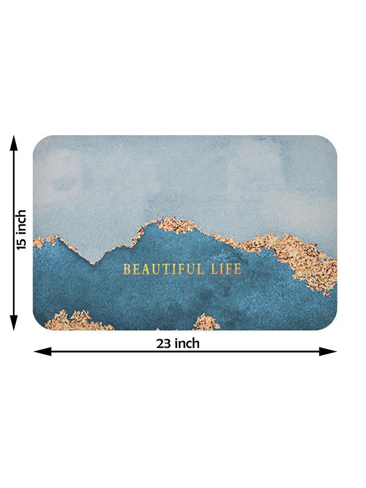 Bath Mat Super Absorbent Anti Slip; Design 72020