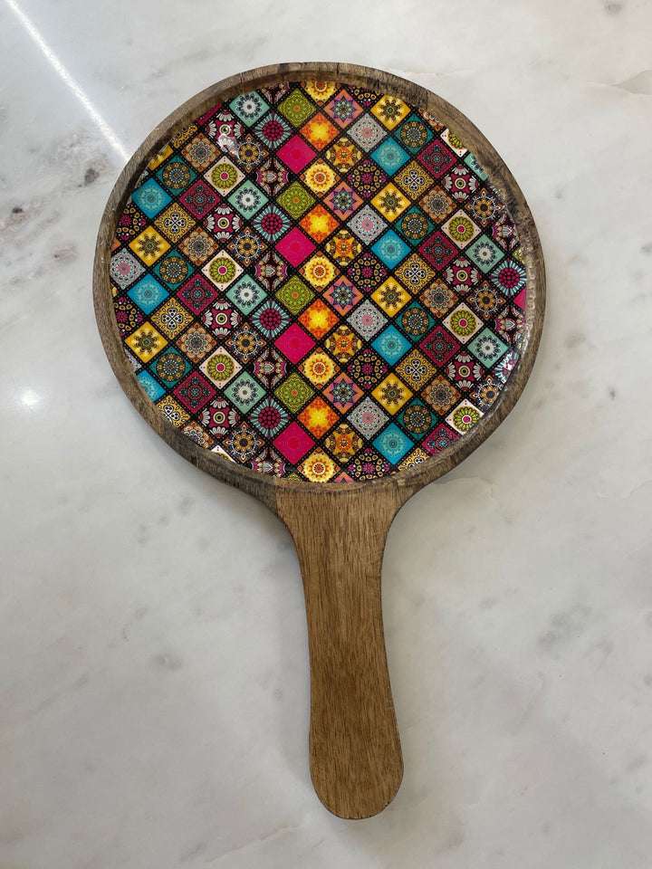Wooden Platter  | Serving & Dining | Multicolor