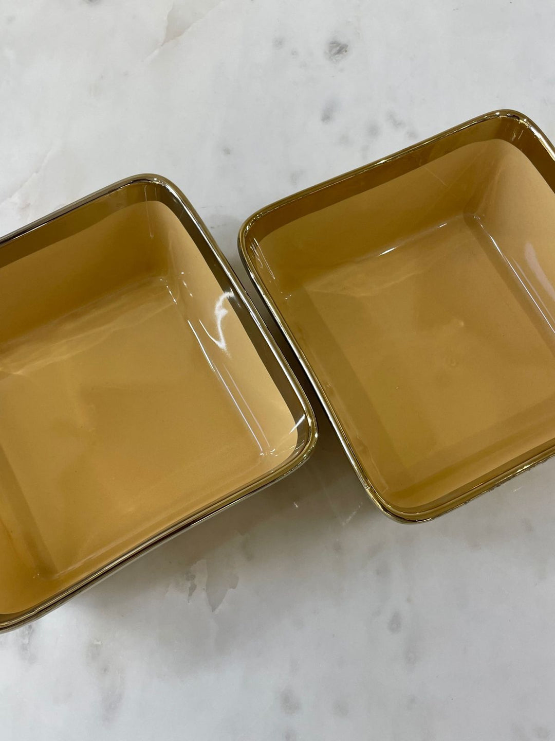 Ceramic Bowls Set Of 2 | Serving & Dining | Marigold Yellow