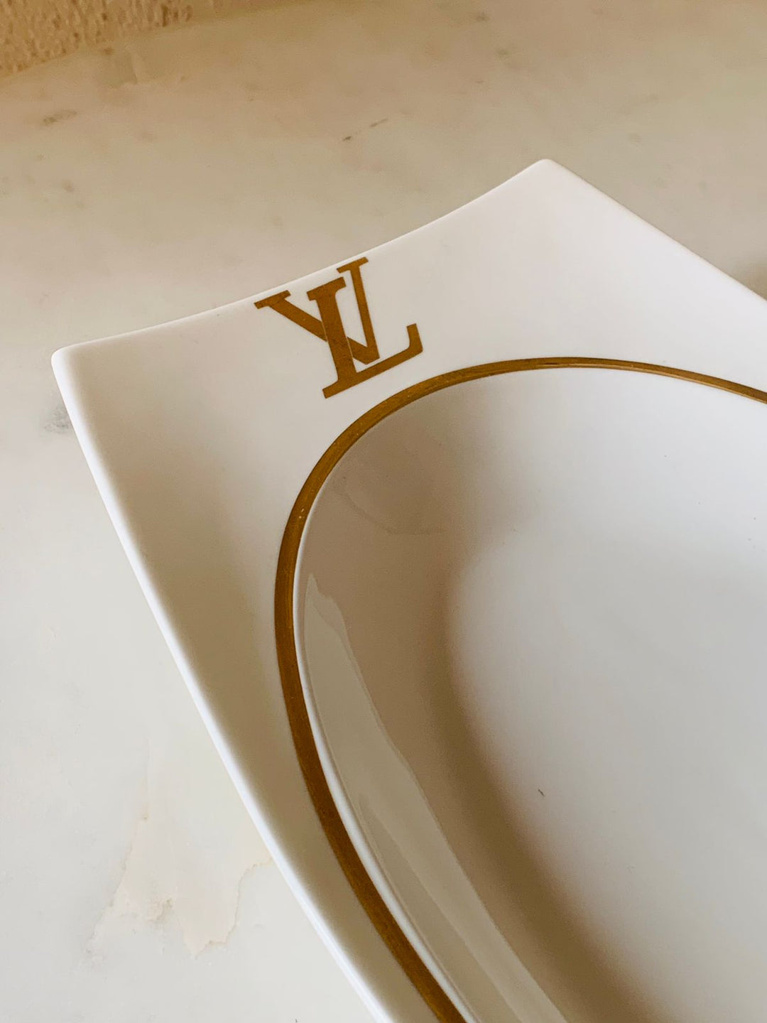 Ceramic Platter | Serving & Dining | LV White