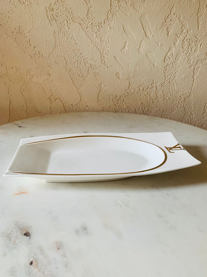Ceramic Platter | Serving & Dining | LV White