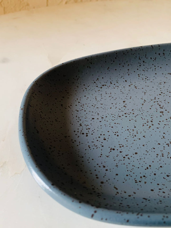 Ceramic Platter | Serving & Dining | Frost Blue