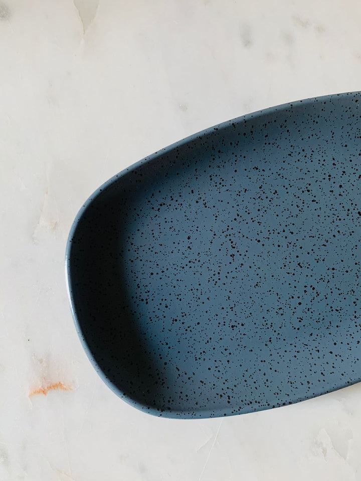 Ceramic Platter | Serving & Dining | Frost Blue