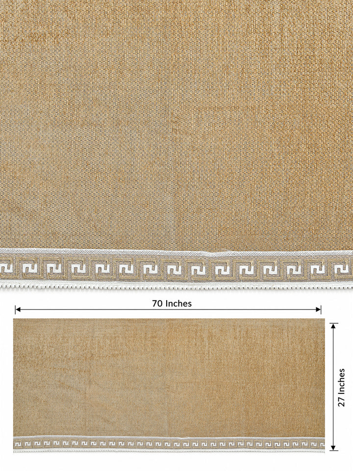 Suede Velvet Sofa Mat 3 Seater Back & Seat | Regal – Desert Beige
