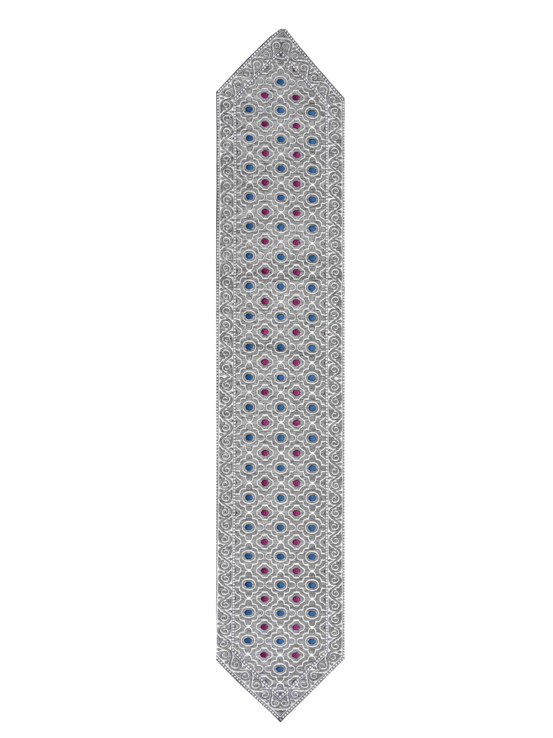 Table Runner; 16x72 Inches; Grey