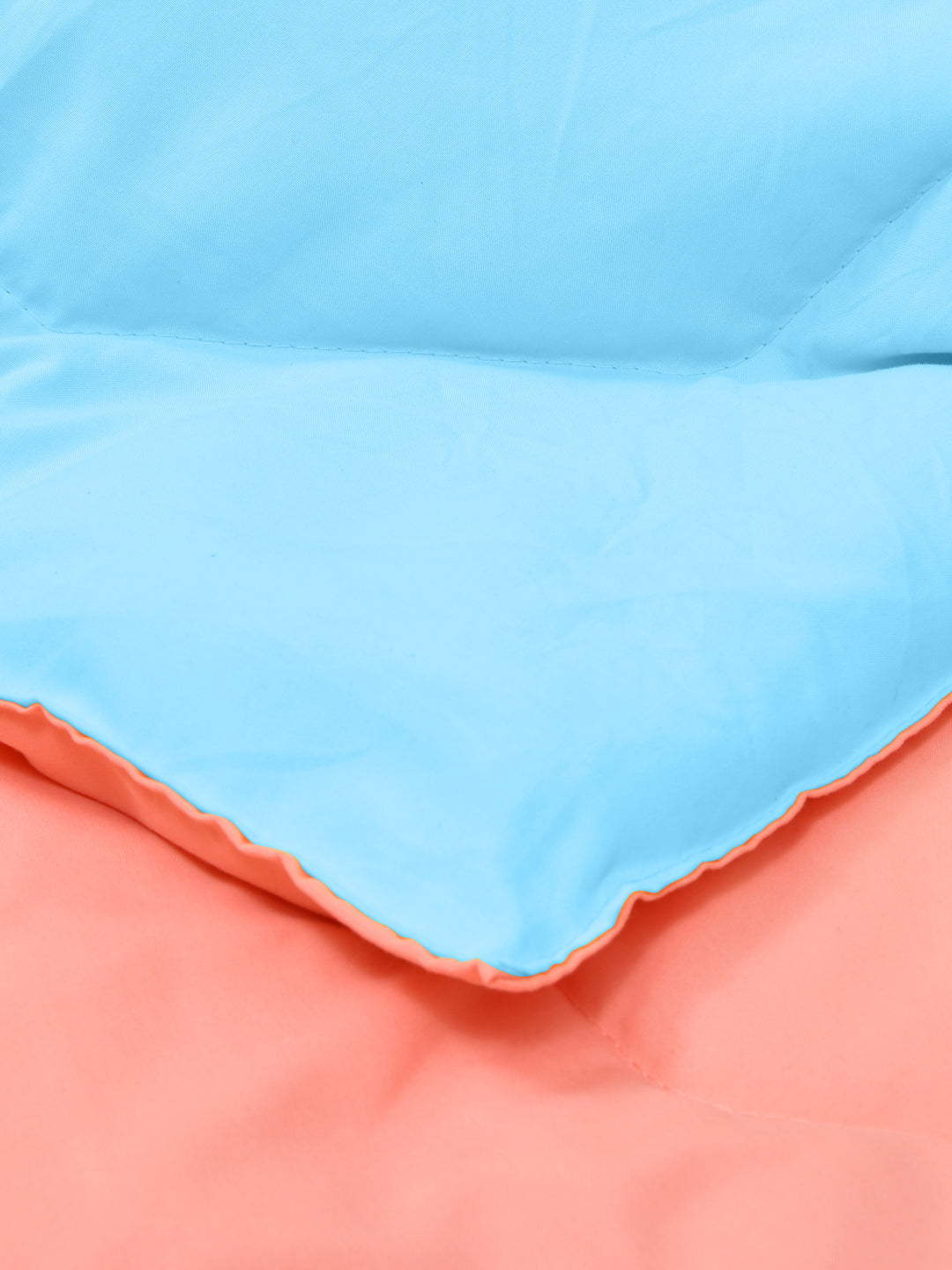 Babies & Kids All Season Reversible Comforter; 200 GSM; Aqua & Candy Peach
