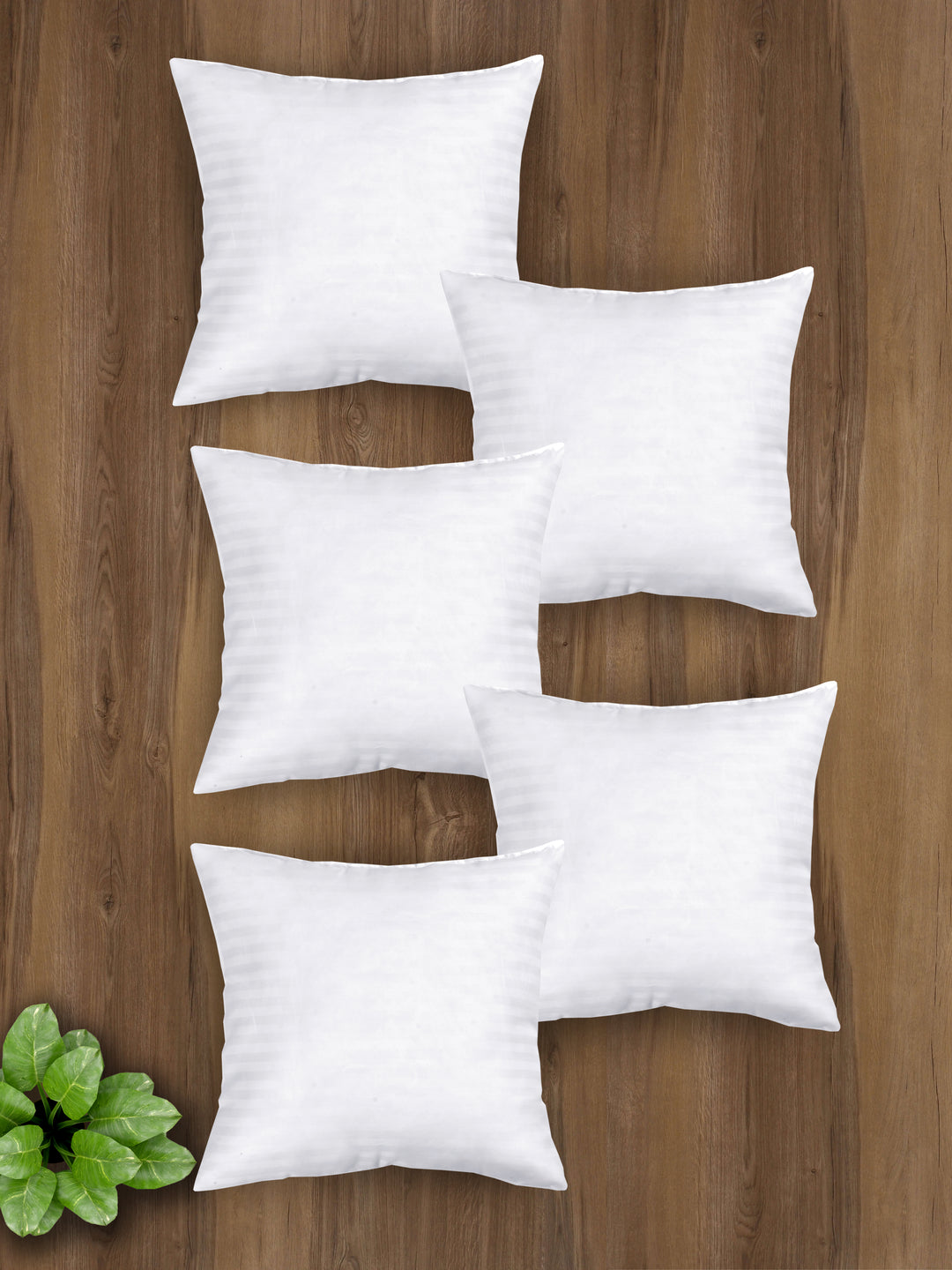 Microfiber Cushion Fillers White - Pack of 5